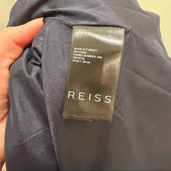 REISS Crystal Mini Dress - Picture 9 of 11